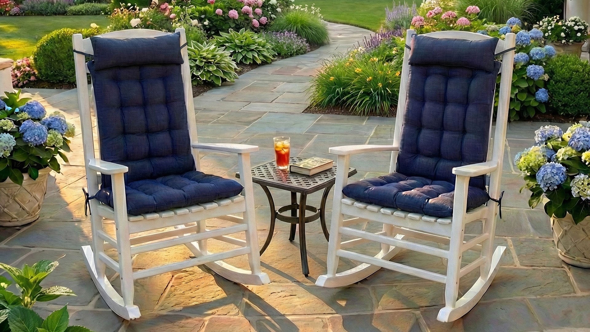 porch rocker cushions for outdoor rocking chairs
