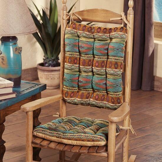 Southwest Rocking Chair Cushions