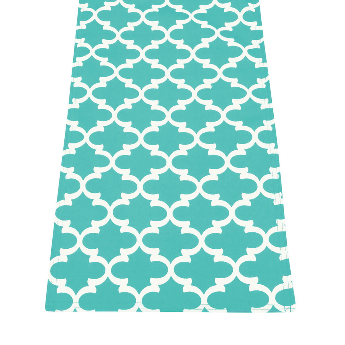 Fulton Ogee Aqua 72" Table Runner - Rectangle