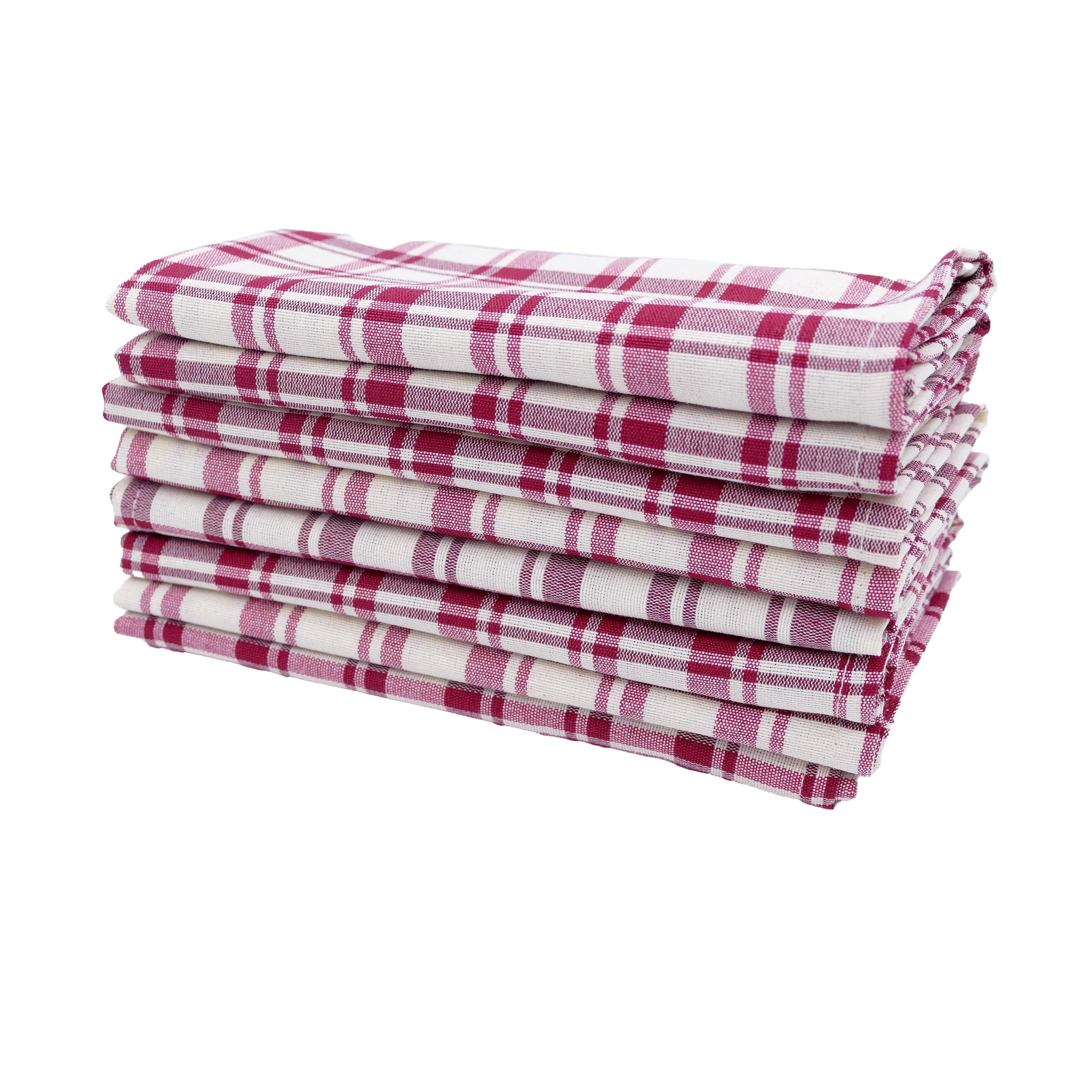 Montgomery Red Cloth Napkins Set of 8