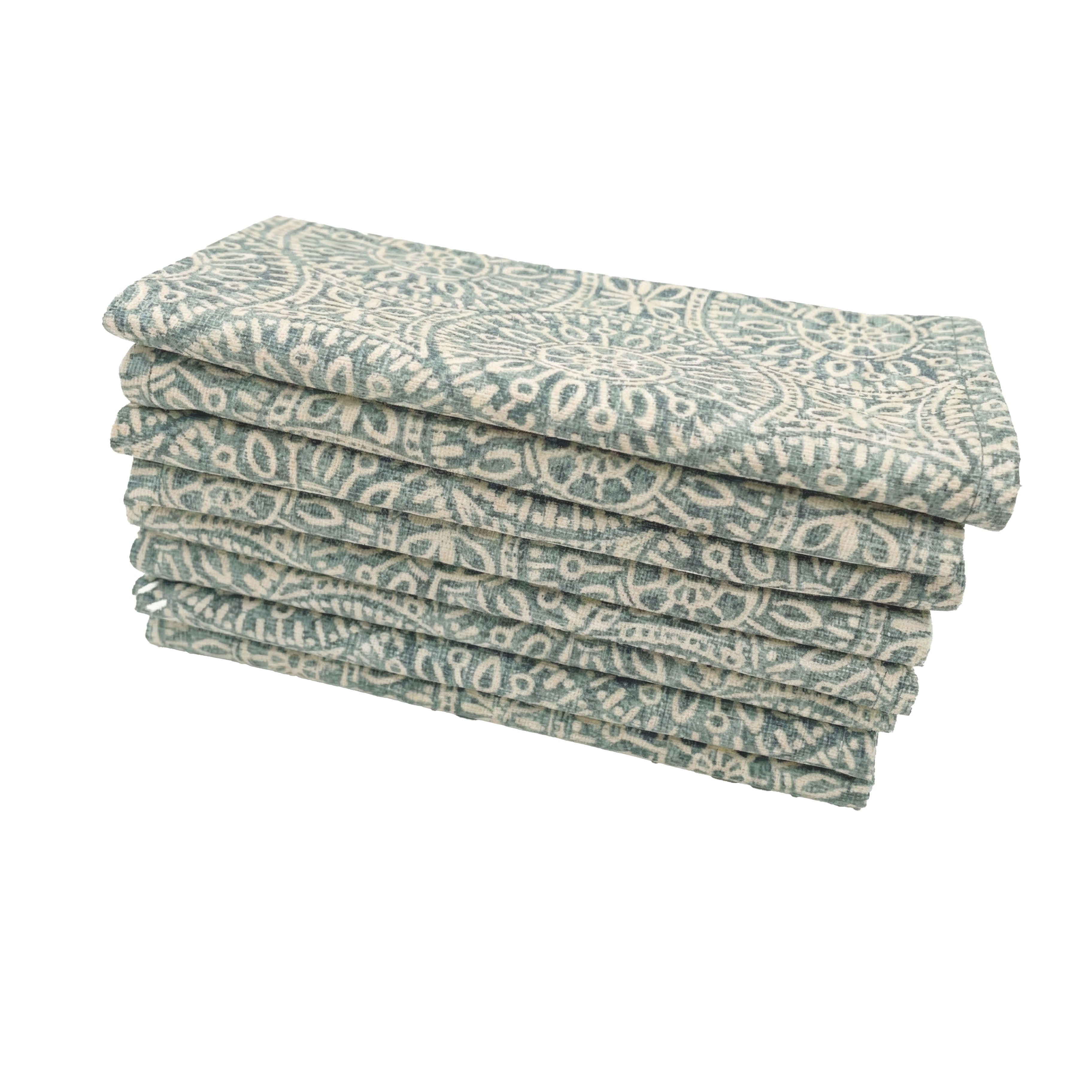 Tibet Spa Cloth Napkins Set of 4 or Set of 8