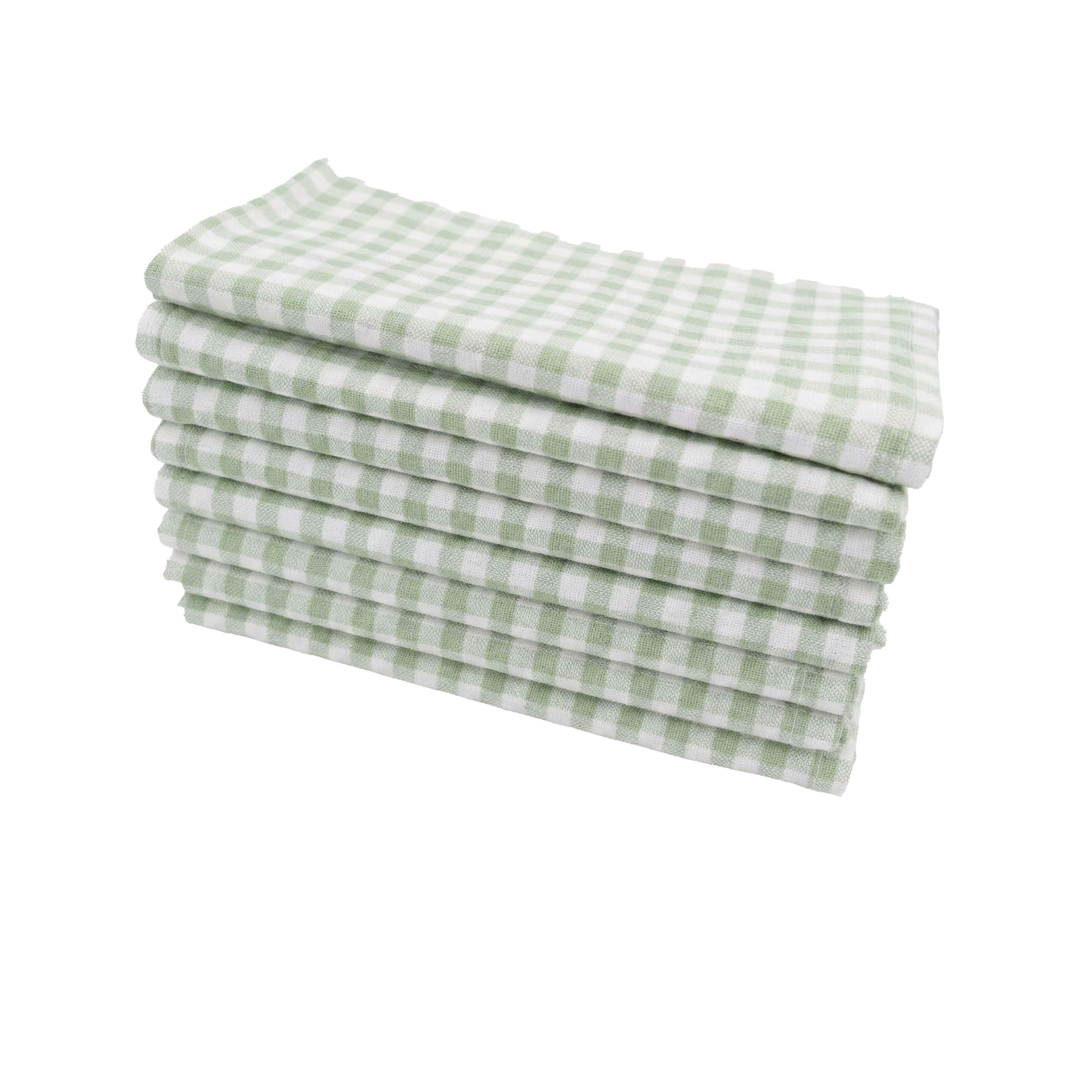 Madrid Sage Green Cloth Napkins - Set of 8