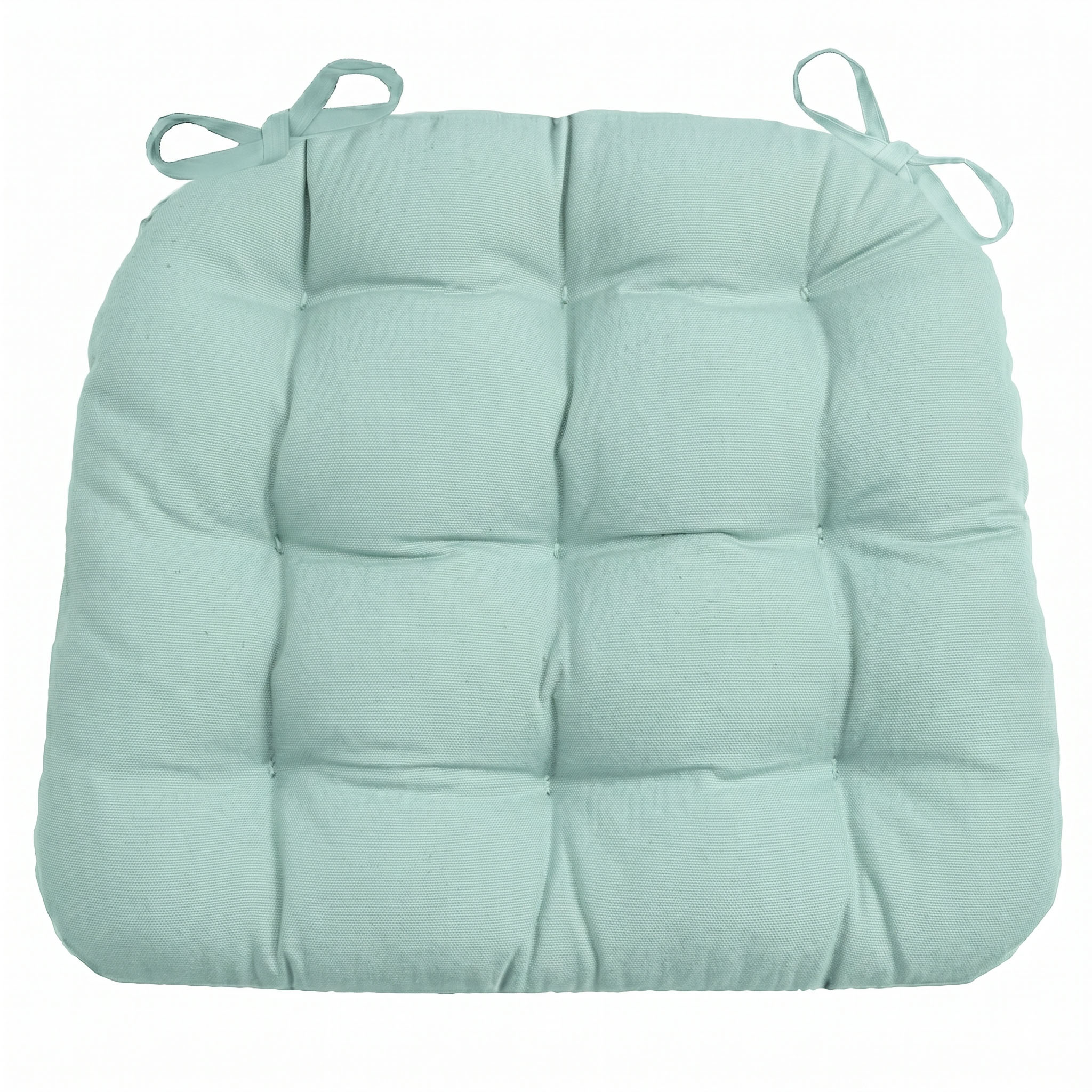 Cotton Duck Spa Solid Color Dining Chair Pads - Made in USA - 100% Cotton - Machine Washable (Copy) (Copy)