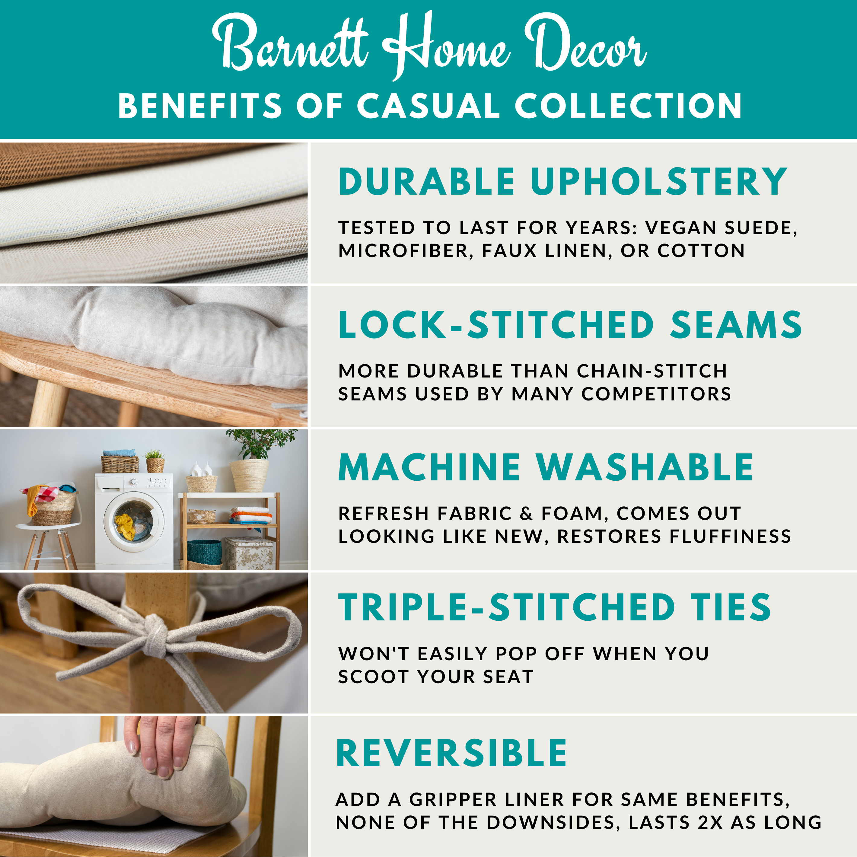 Benefits of the Casual Collection