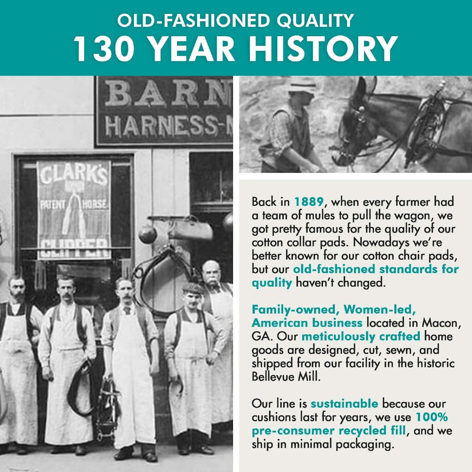 Bistro Chair Cushion - Rave Graphite Grey - 16" Round Chair Pad - Indoor / Outdoor