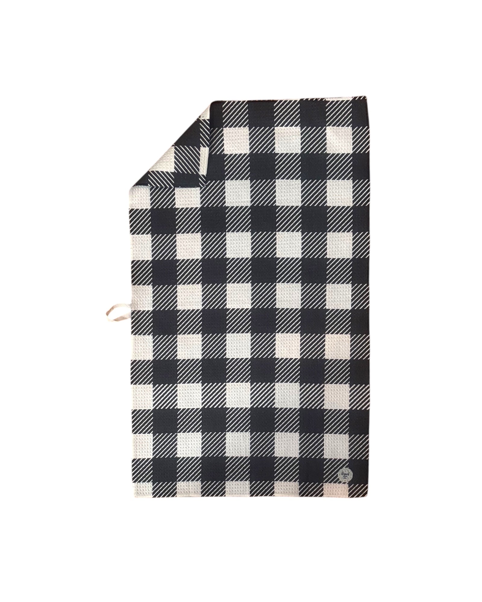 Grid and Gather Buffalo Plaid Kitchen Towel - Reversible