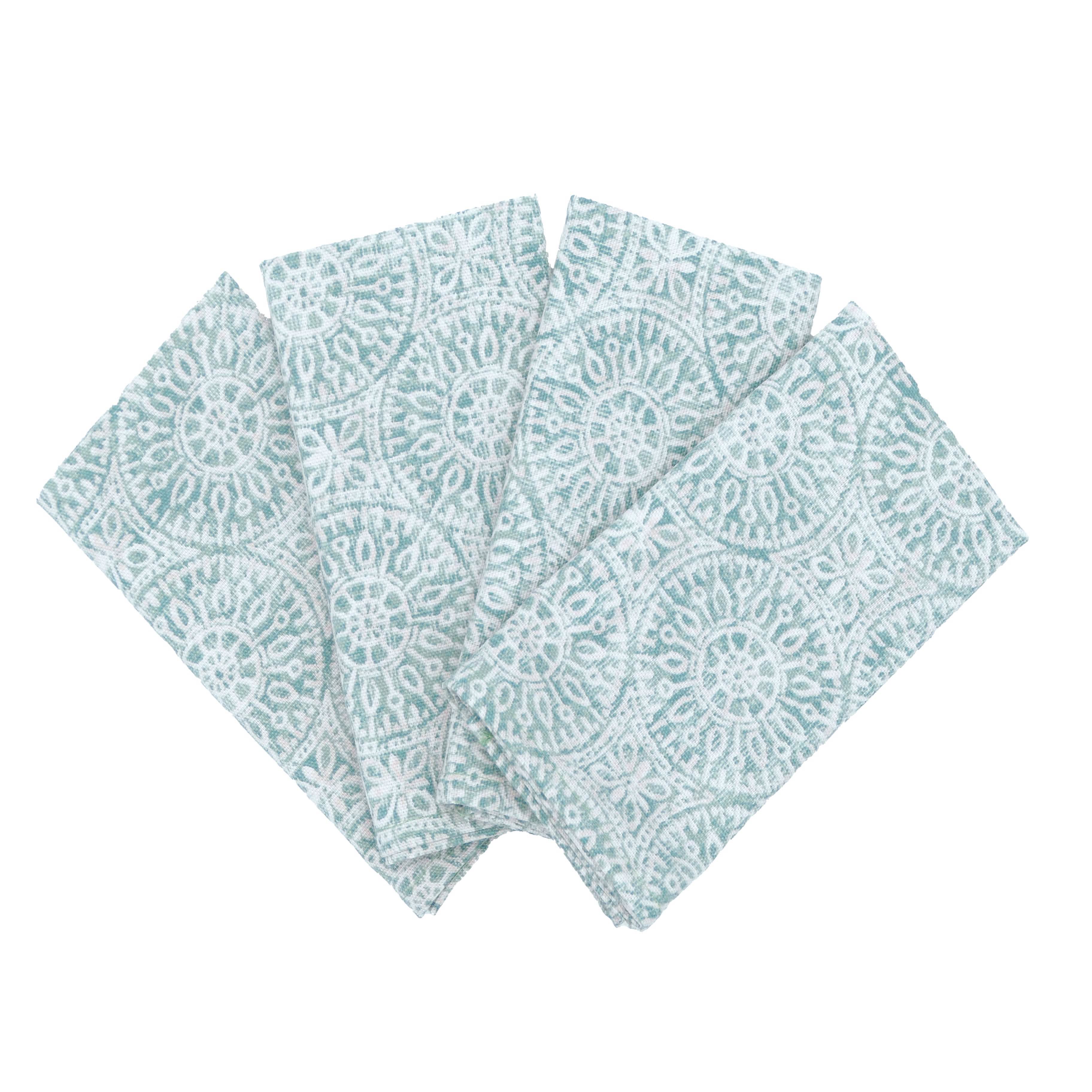 Tibet Spa Cloth Napkins Set of 4 or Set of 8