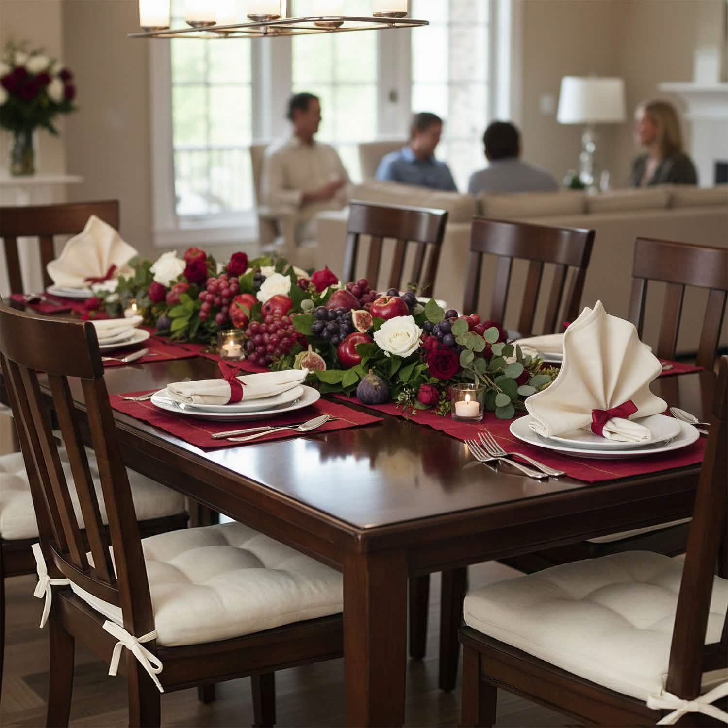 Cotton Duck Natural Cloth Napkins - Set of 8