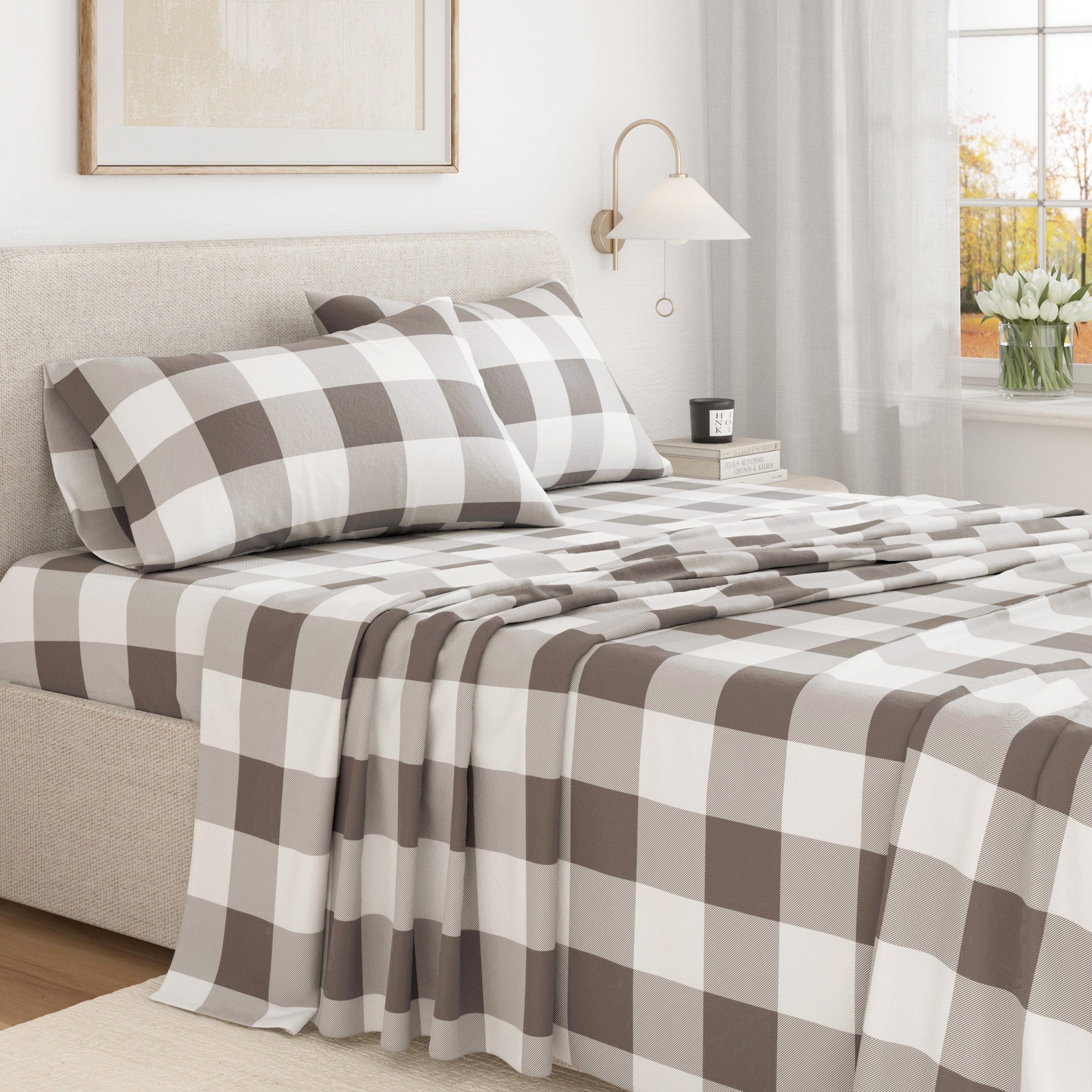 Turkish Cotton Flannel Sheet - Belle Collection