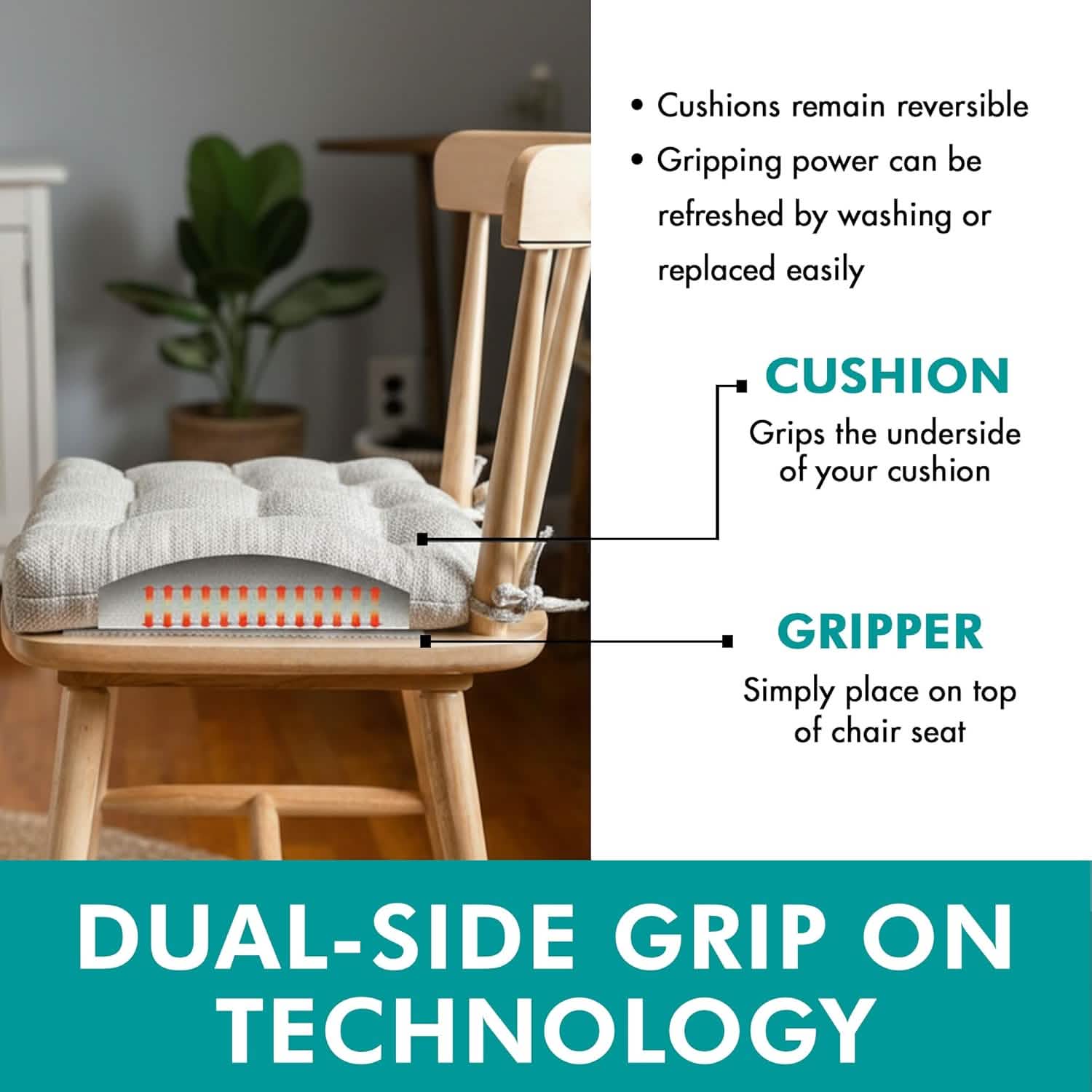 Gripper Sheet - Make cushions non-slip