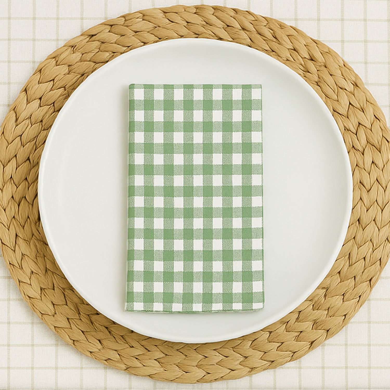 Madrid Sage Green Cloth Napkins Set of 4