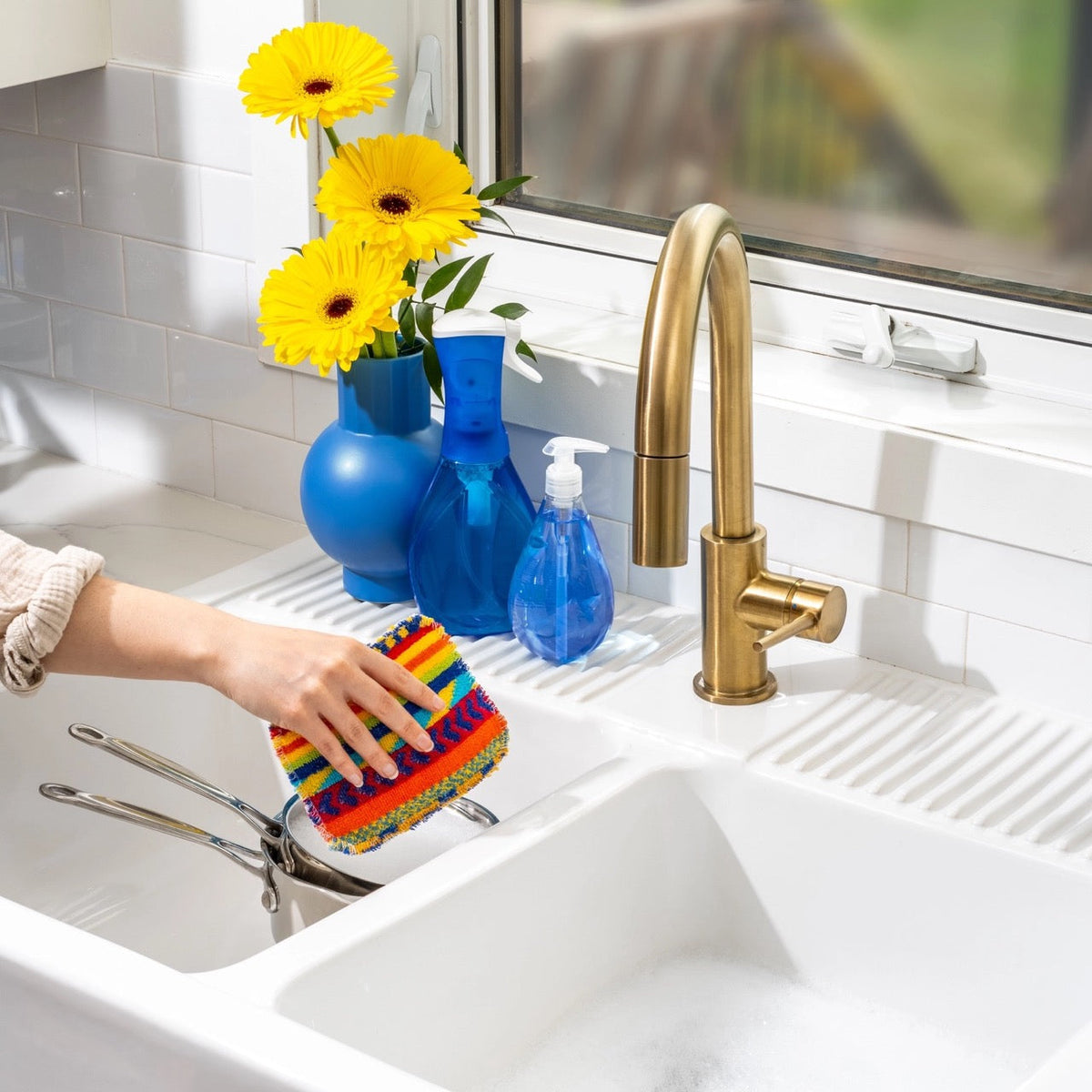 Euroscrubby Scouring Dishcloth - Dishwasher Safe