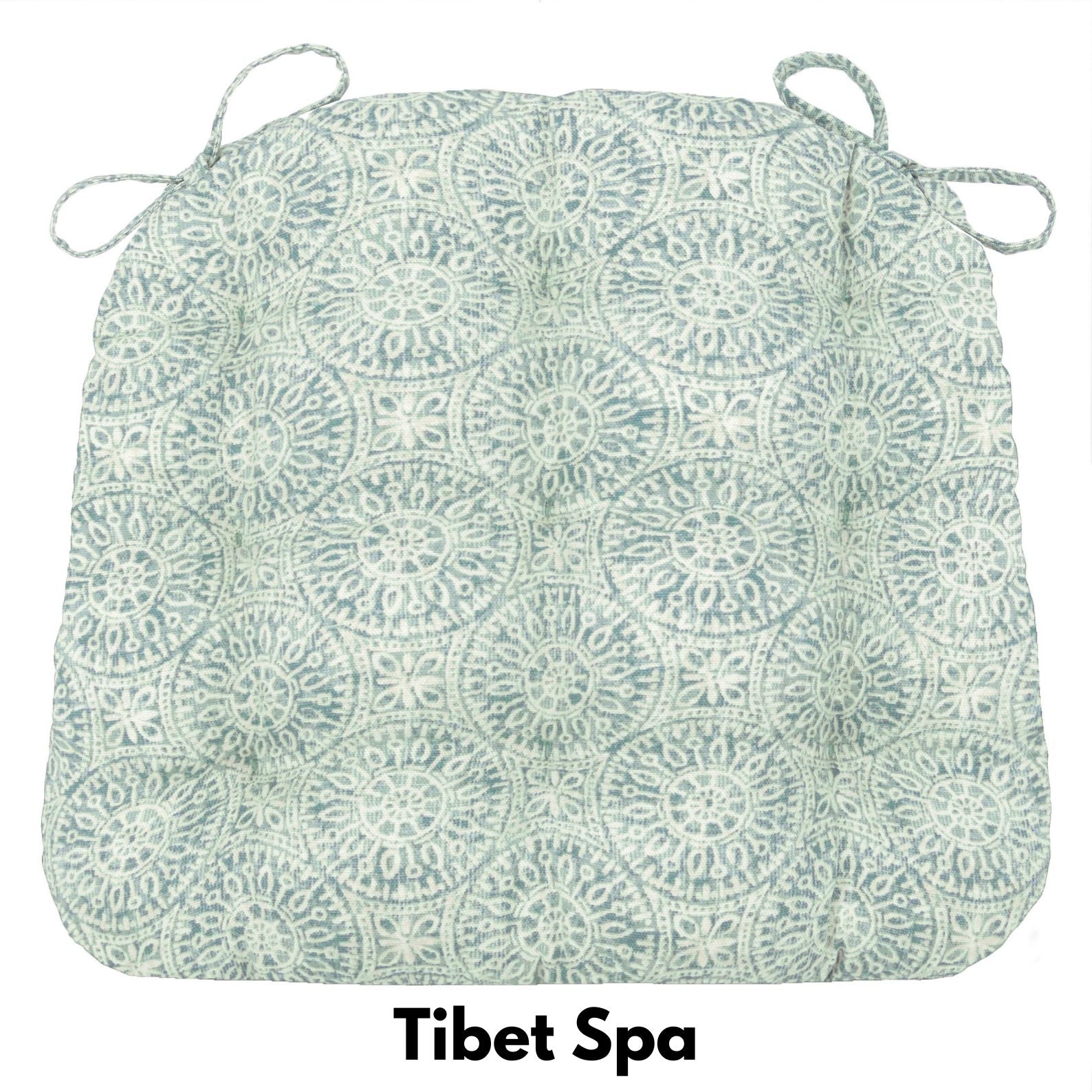 Americana Dining Chair Cushions — Made in USA, 100% Cotton