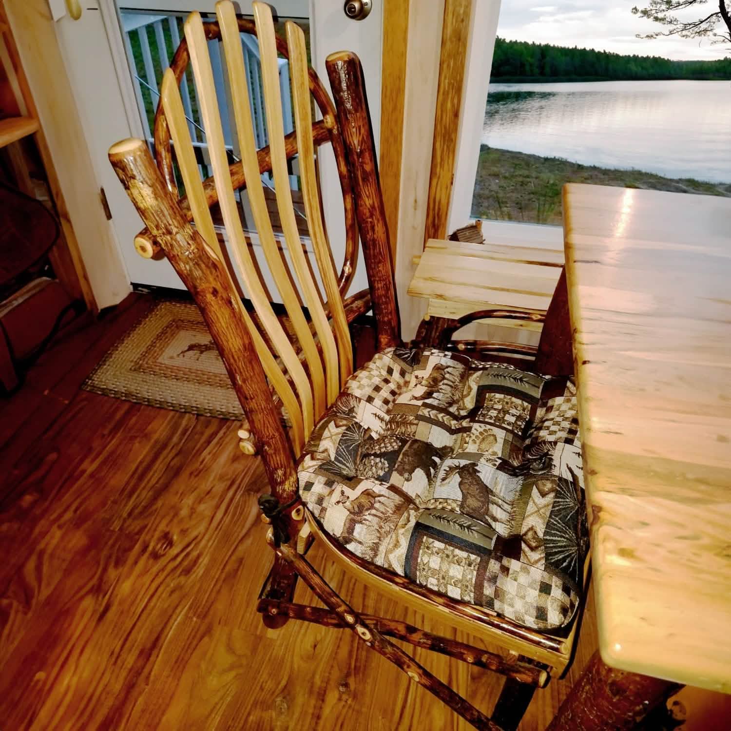 Rustic Kitchen Dining Chair Cushion Pads