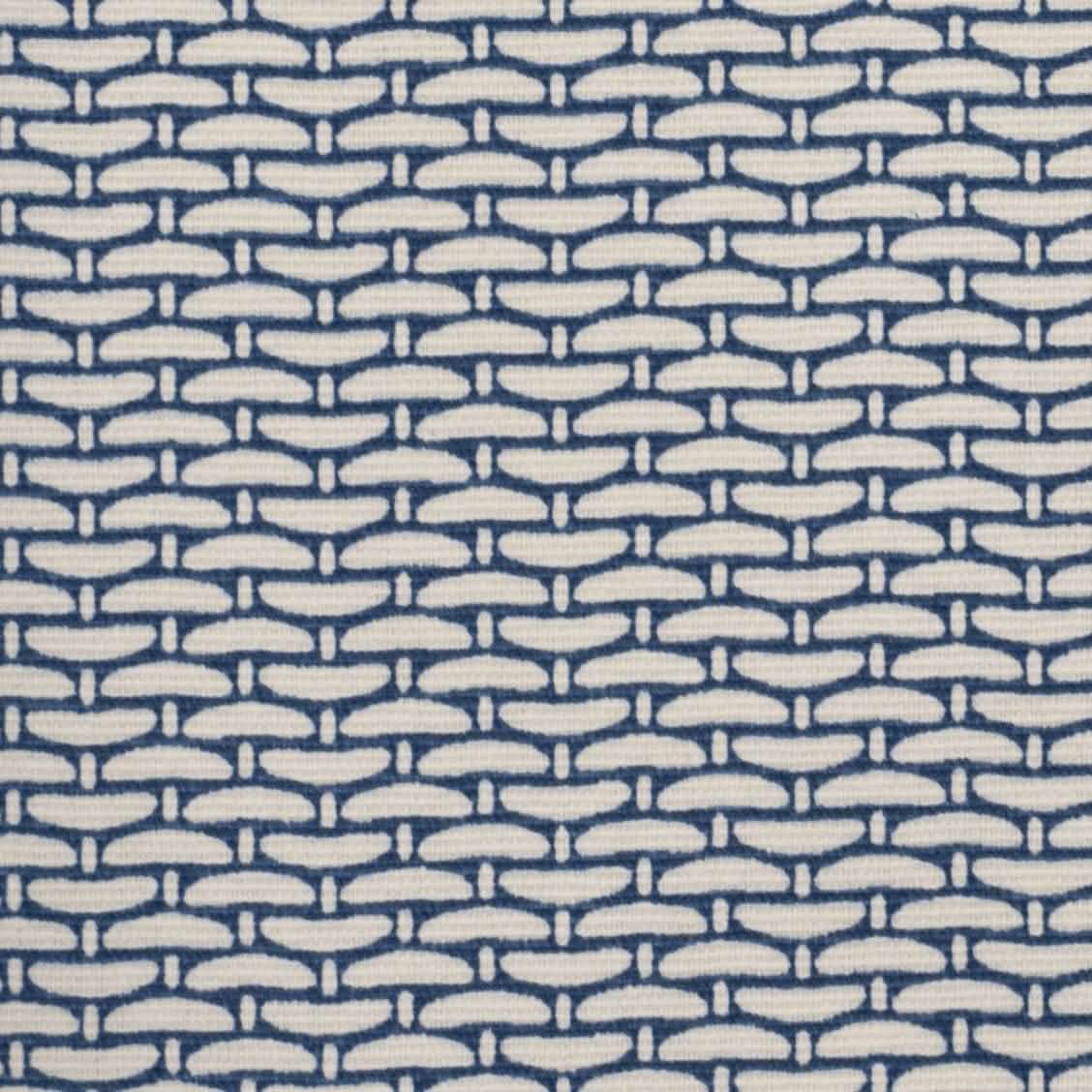 Basket Weave Navy Blue Dining Chair Cushions- Barnett Home Décor