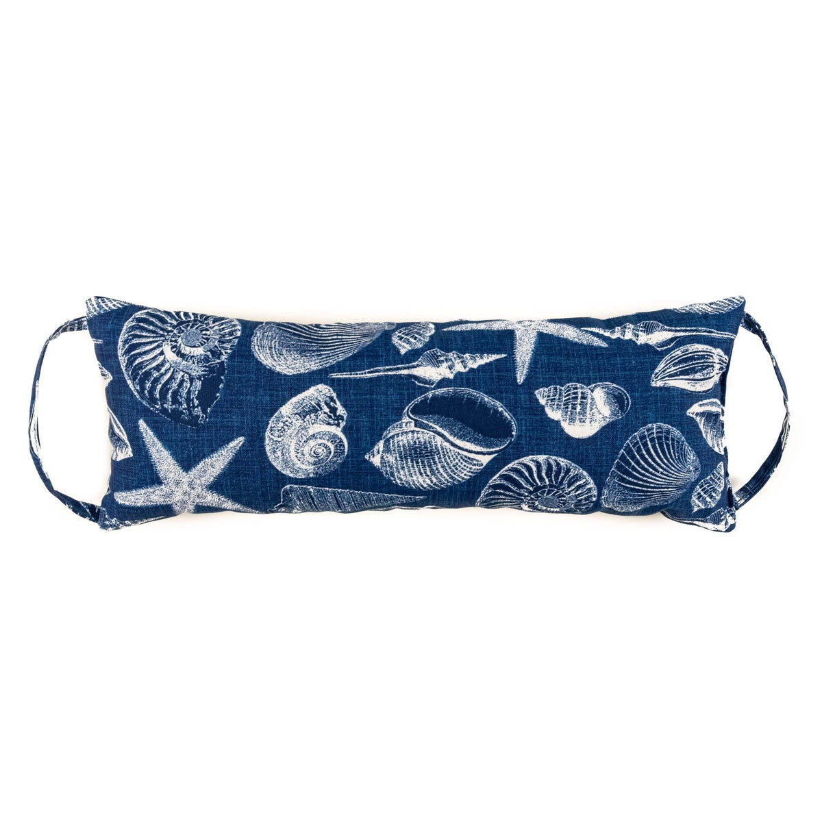 Shoreline Navy Blue Travel Pillow | Barnett Home Decor
