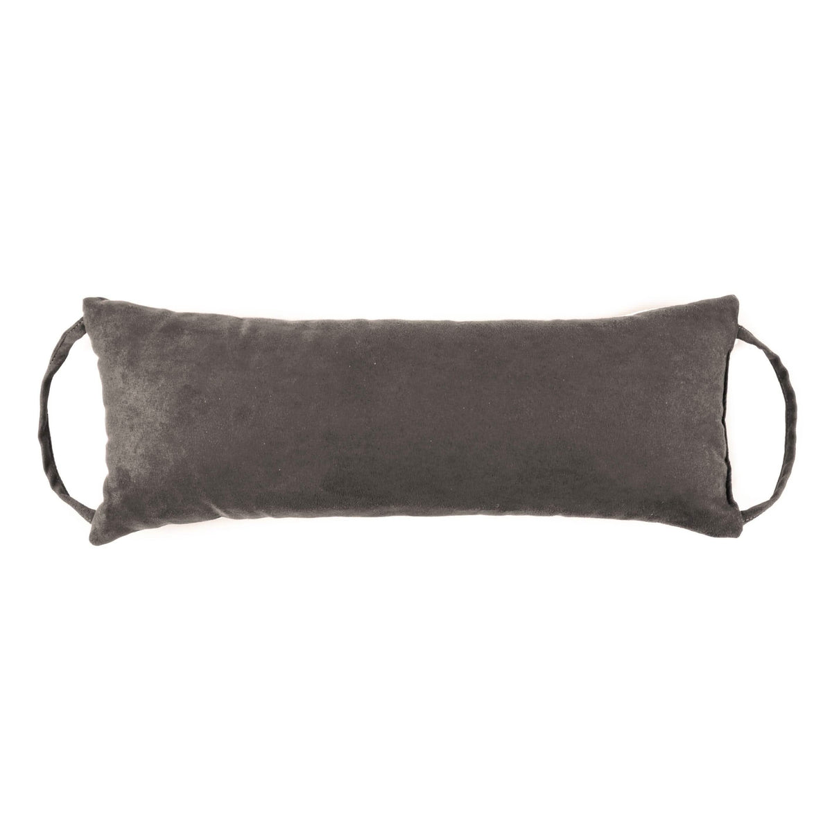 Barnett Home Decor | Grey Travel Pillow | Neck Roll Pillow | Rocking Chair Extender