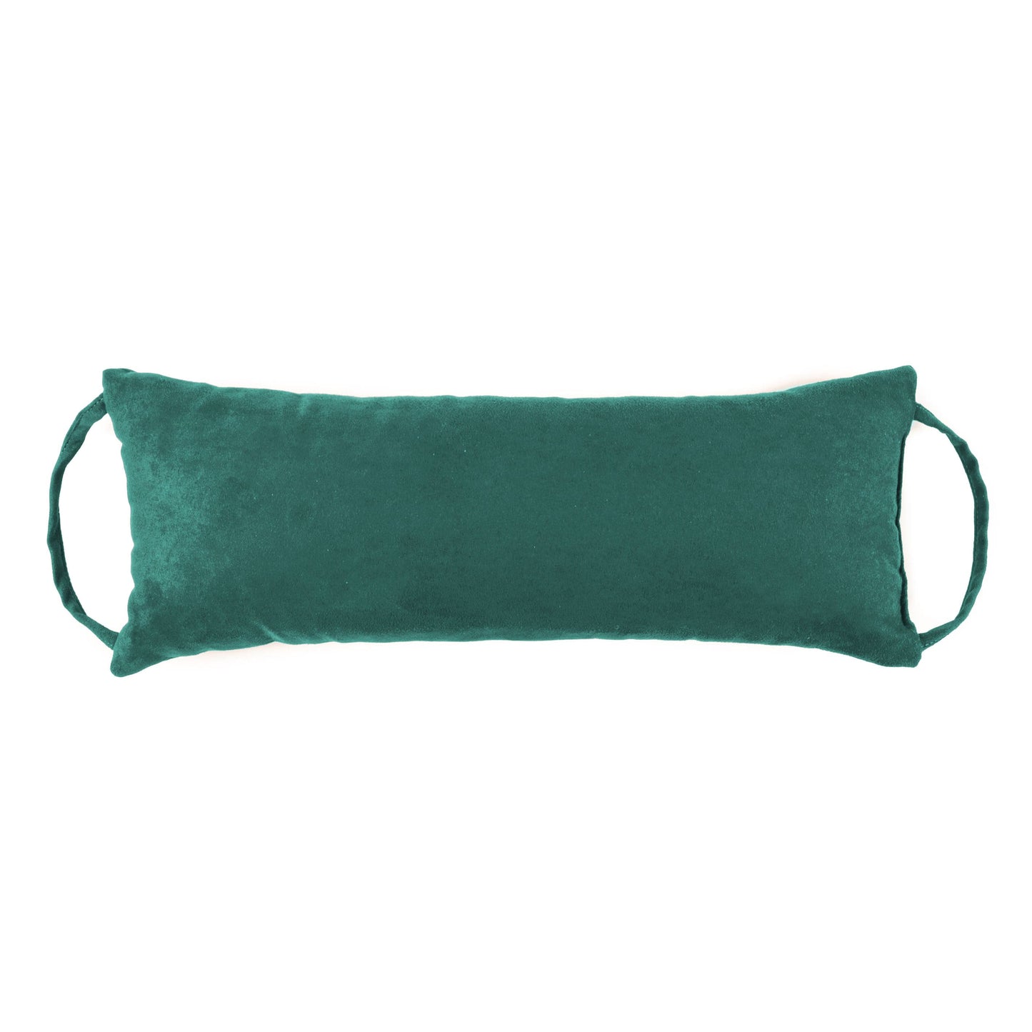 MicroSuede Turquoise Rocker Back Extender Pillow - Headrest Pillow