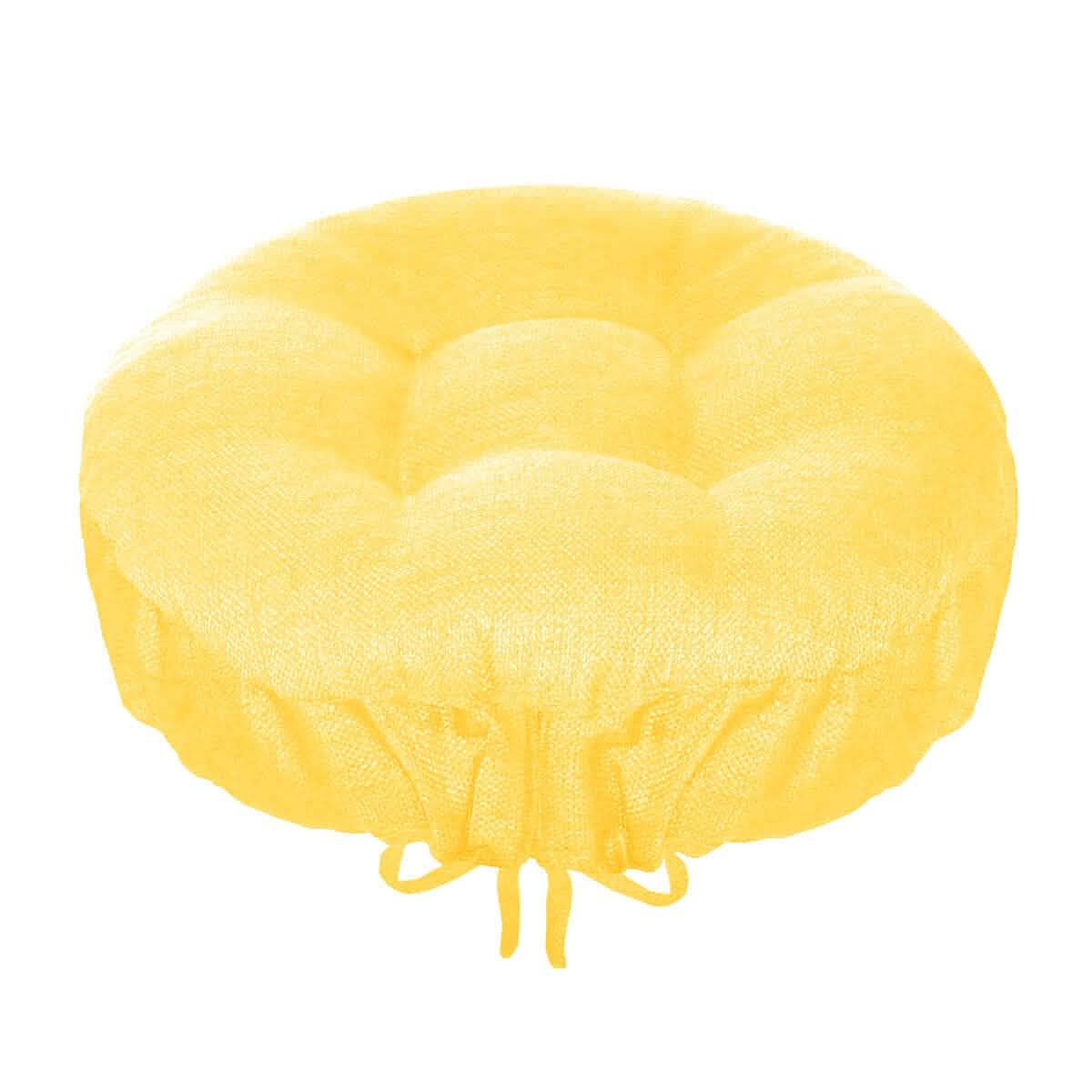 Rave Yellow Gold Indoor/Outdoor Barstool Cover | Barnett Home Decor | Yellow