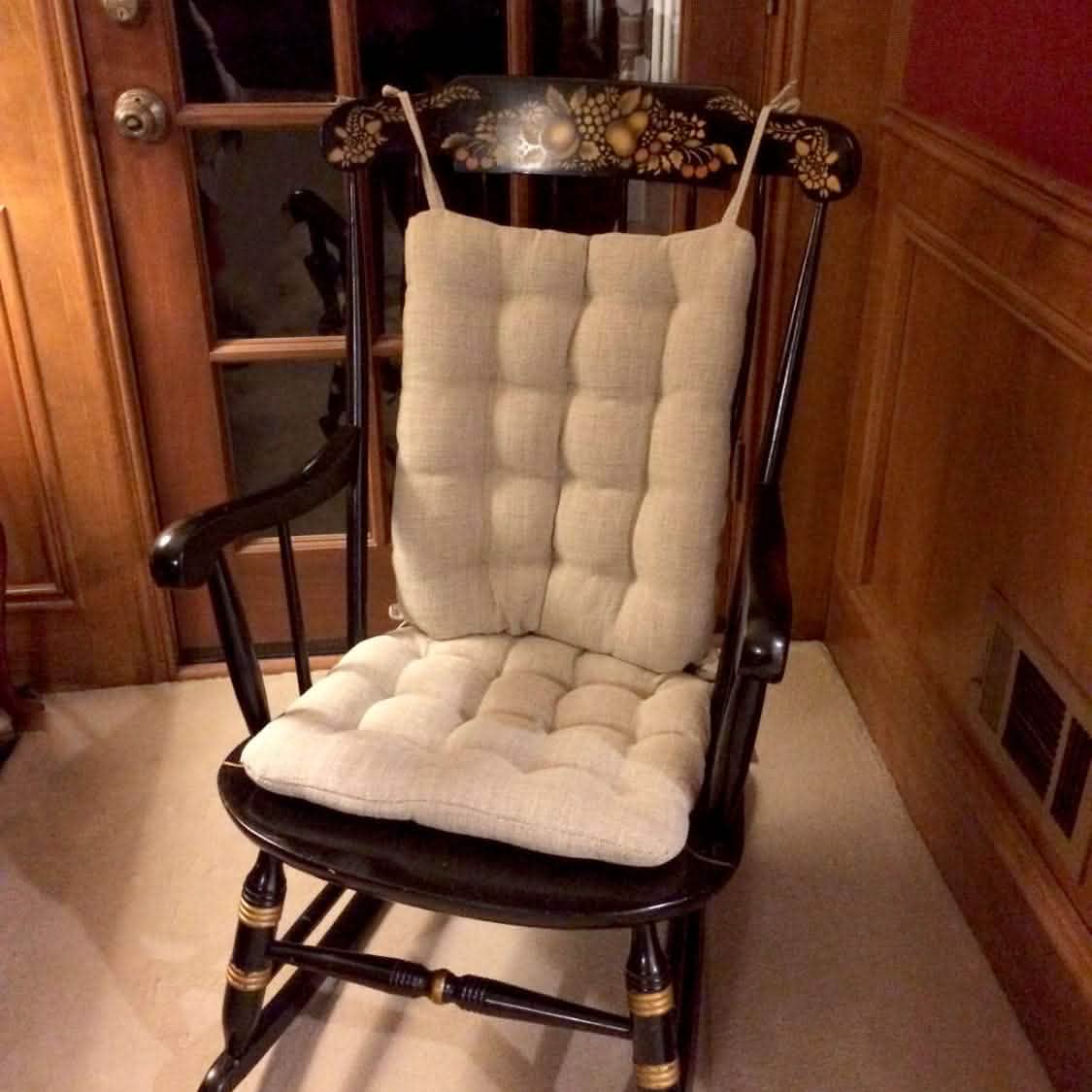 Light Rocking Chair Cushion Pads