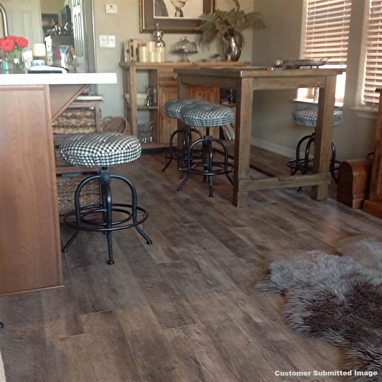 Checkers Black and White Barstool Pad | Barnett Home Decor | Black & White