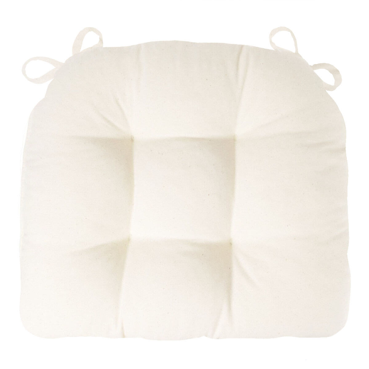 12 x 3 White Foam Round Stool - Seat Chair Upholstery Foam Cushion P