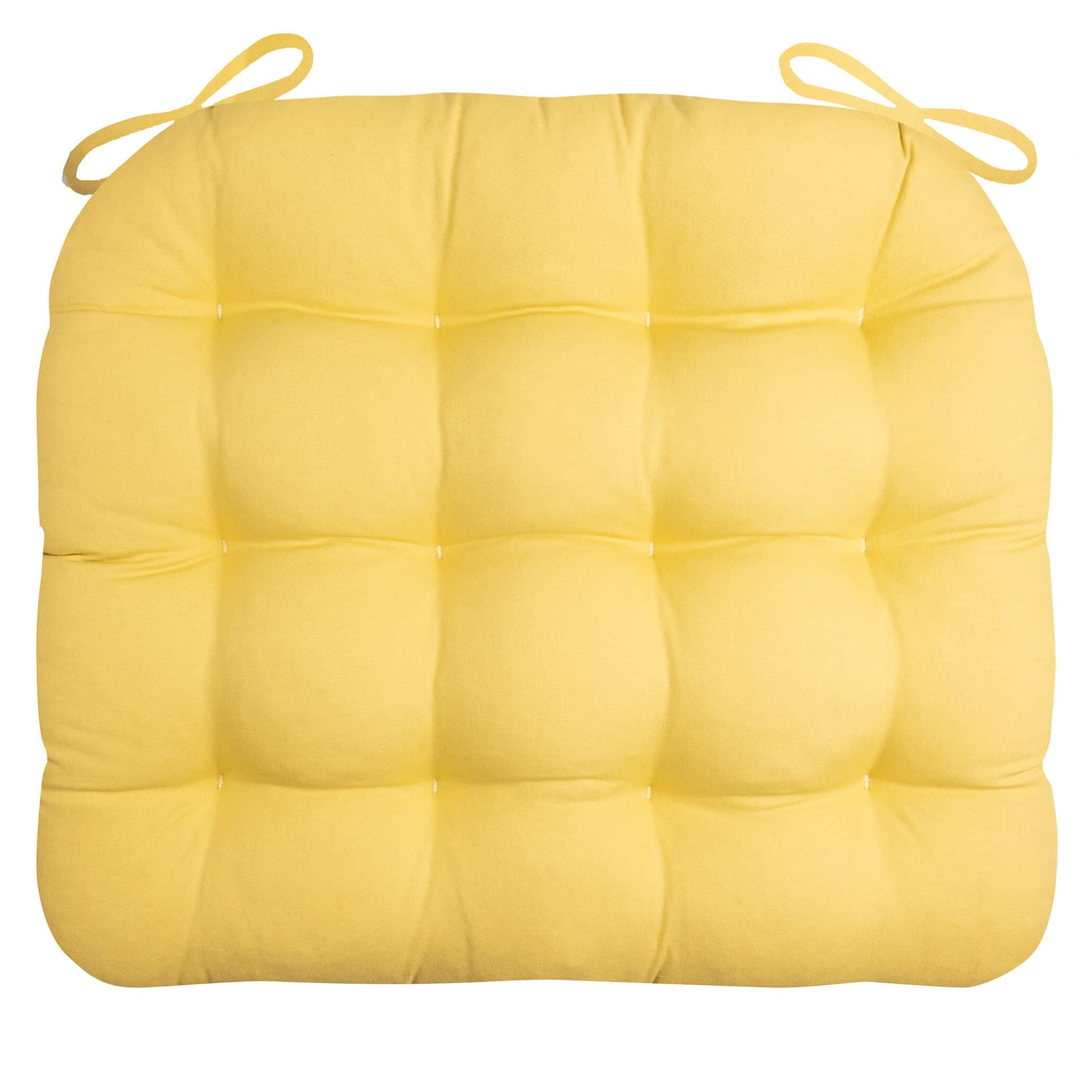 Cotton Duck XXL Rocking Chair Cushion | Barnett Home Decor | Yellow 