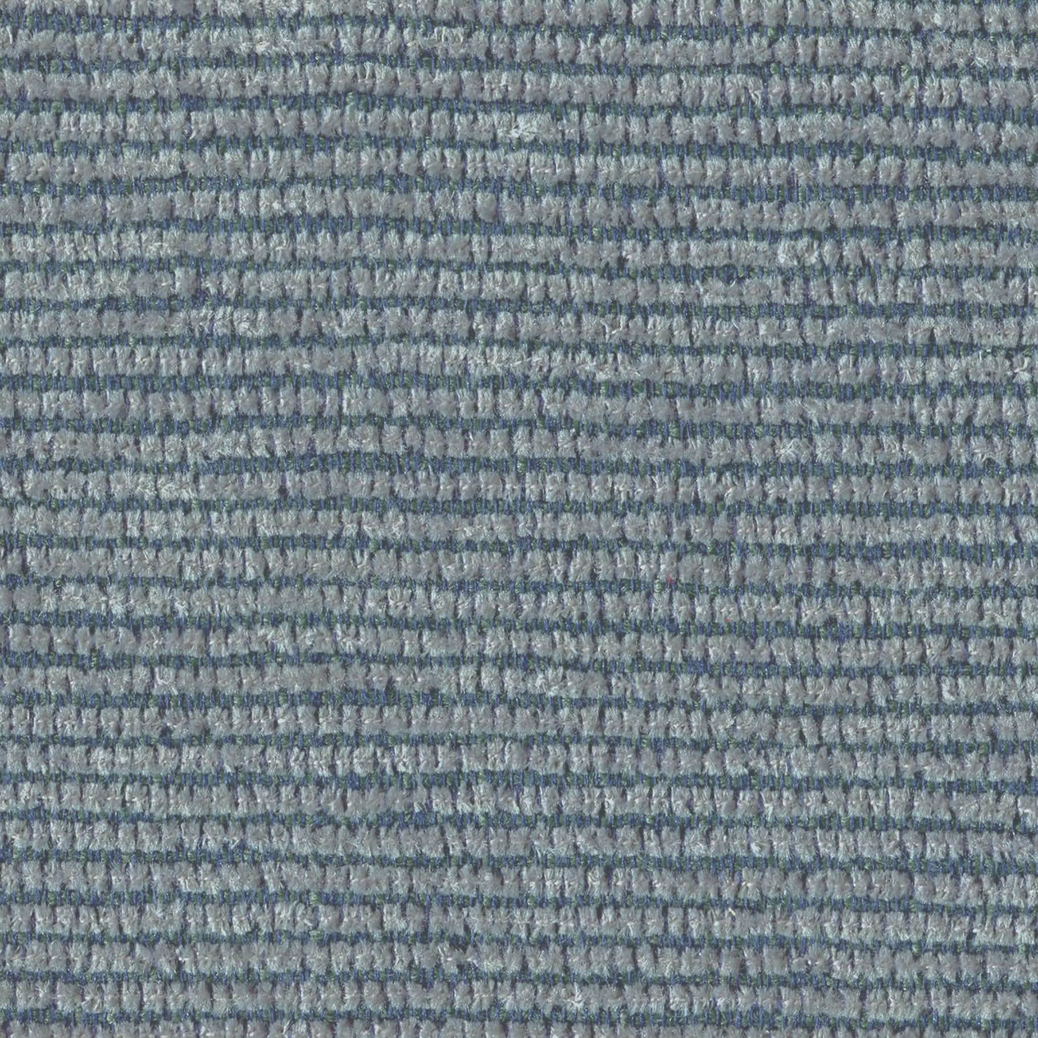 Chenille Rib Moonlit Bay Dining Chair Pad with Ties - Latex Foam Fill