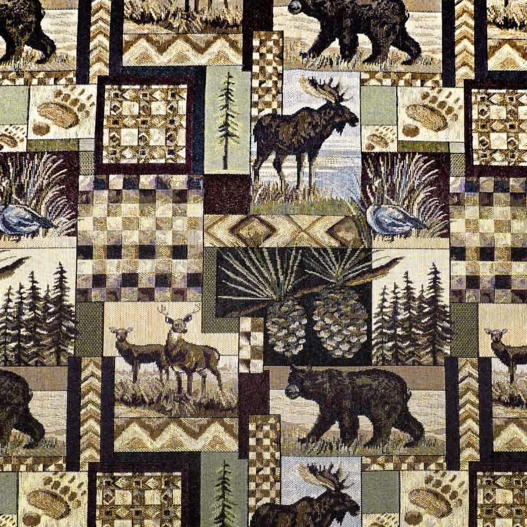 Woodlands Peters Cabin Industrial Chair Cushion - Latex Foam Fill - Barnett Home Decor