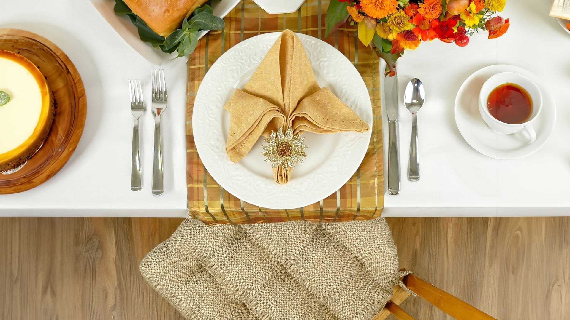 black friday sale chair pads with dining room decorated for thanksgiving