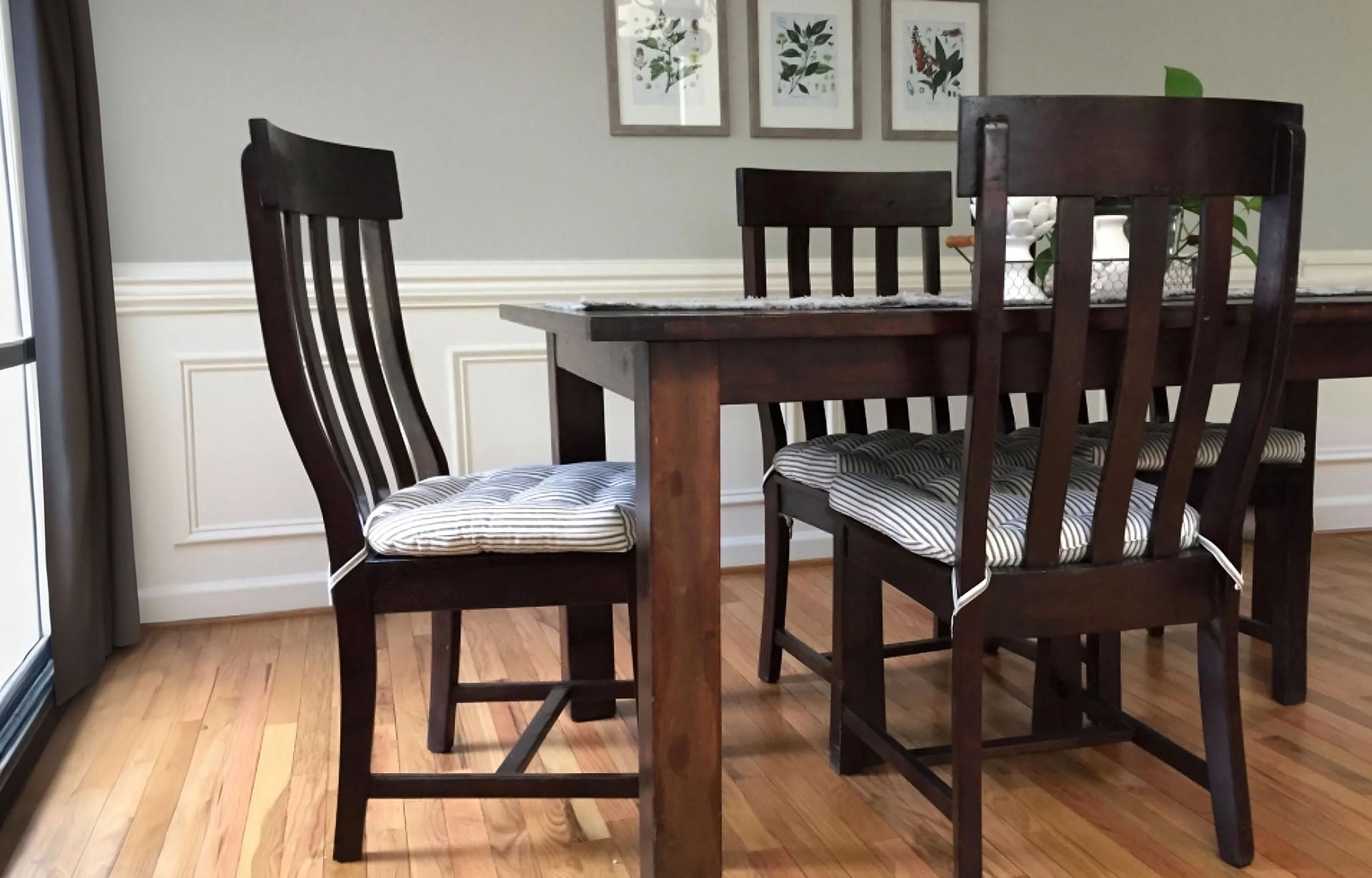 dining chair cushions for dining chairs - barnett home decor cushions