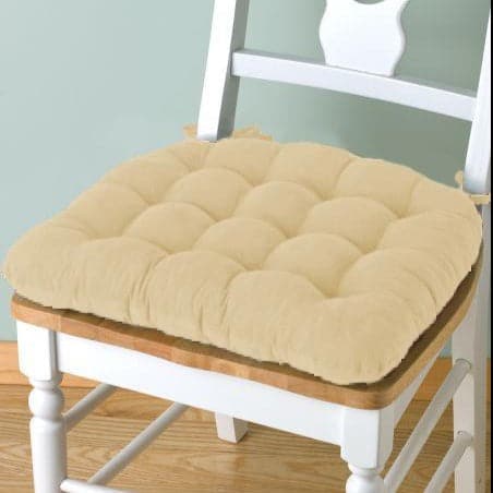 Never-Flatten Chair Cushion - Corduroy