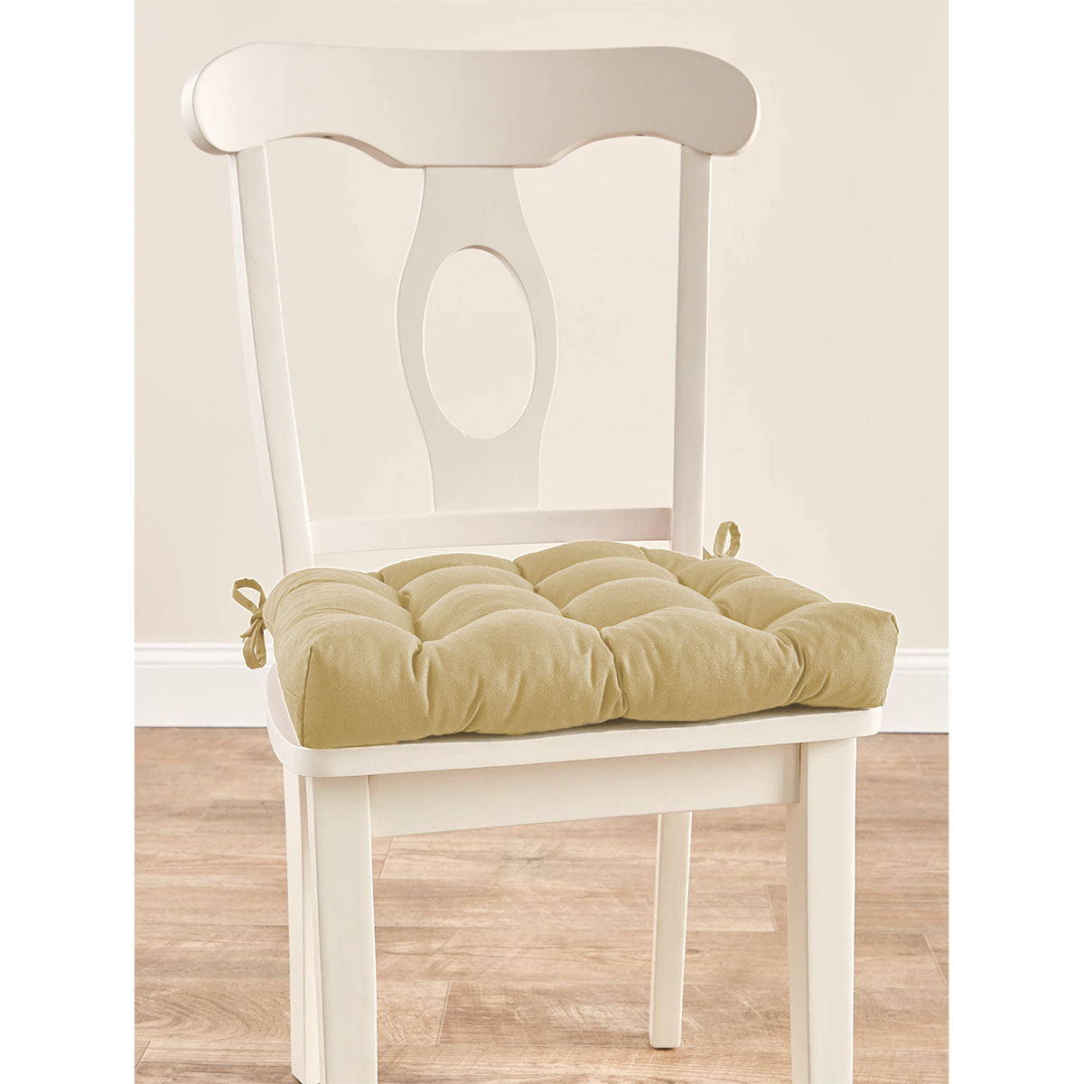 Never-Flatten Chair Pad - Duck Cloth