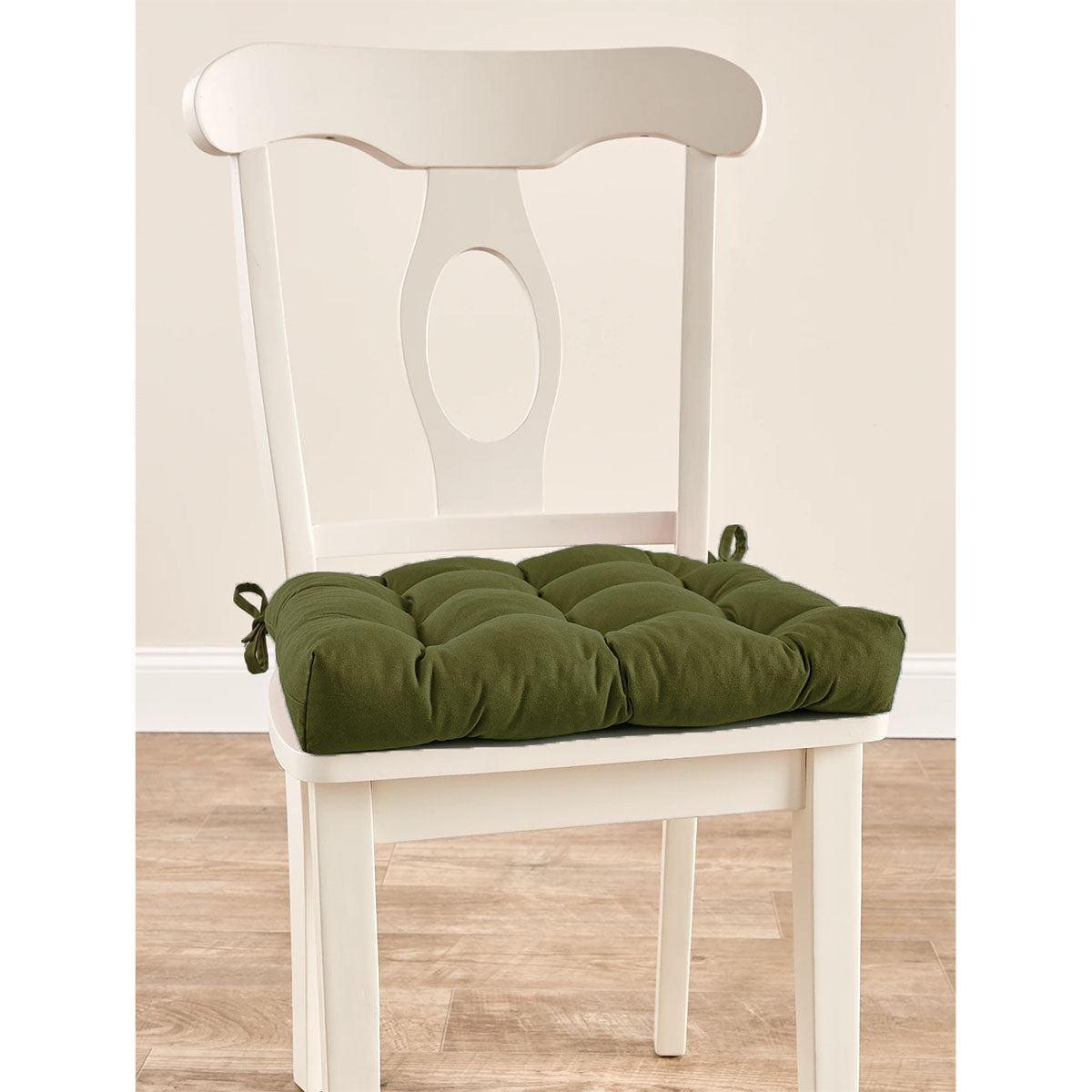 Never-Flatten Chair Pad - Duck Cloth