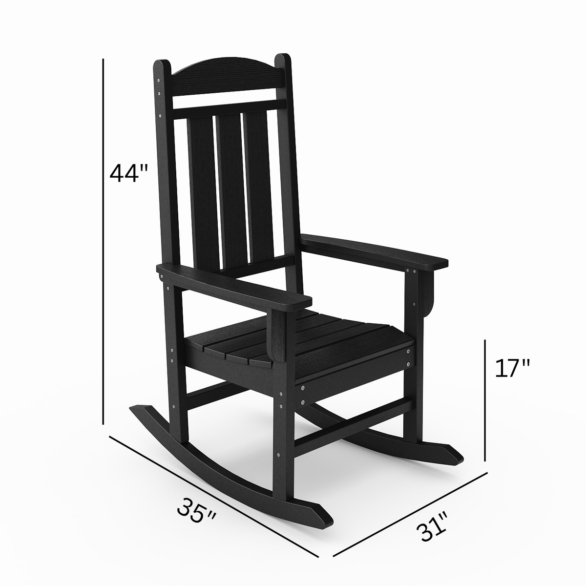 Outdoor Rocking Chair - Callaway Porch Rocker - Weather Resistant