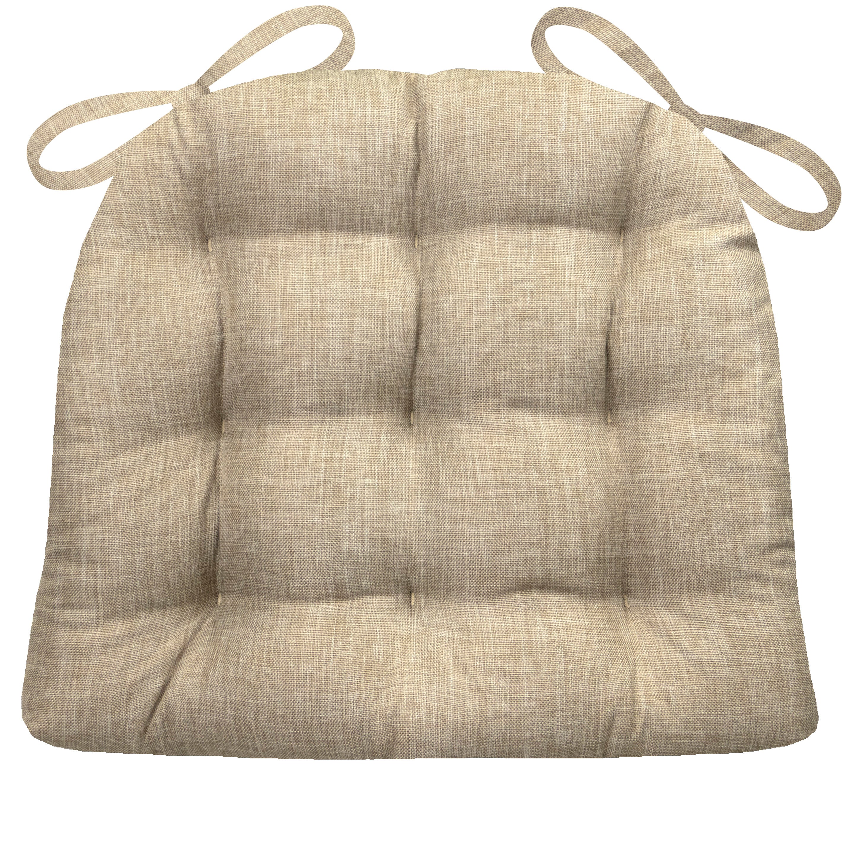 Casual Collection Premium Dining Chair Cushions — Machine Washable