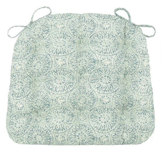 Tibet Spa Dining Chair Pad - Latex Foam Fill - Made in USA