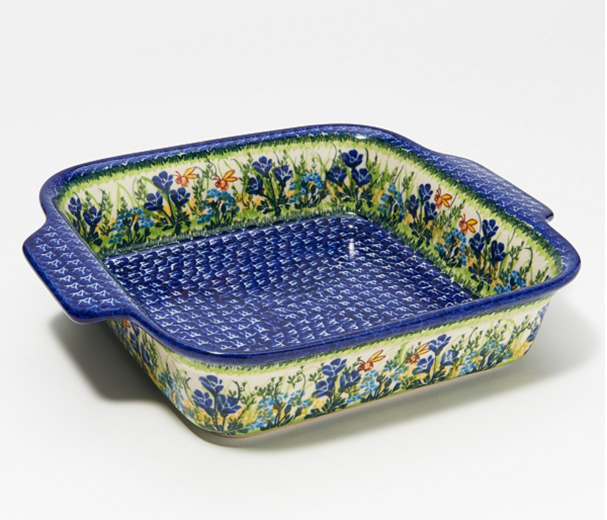Polish Pottery Square Baker - 9x9 Bakeware