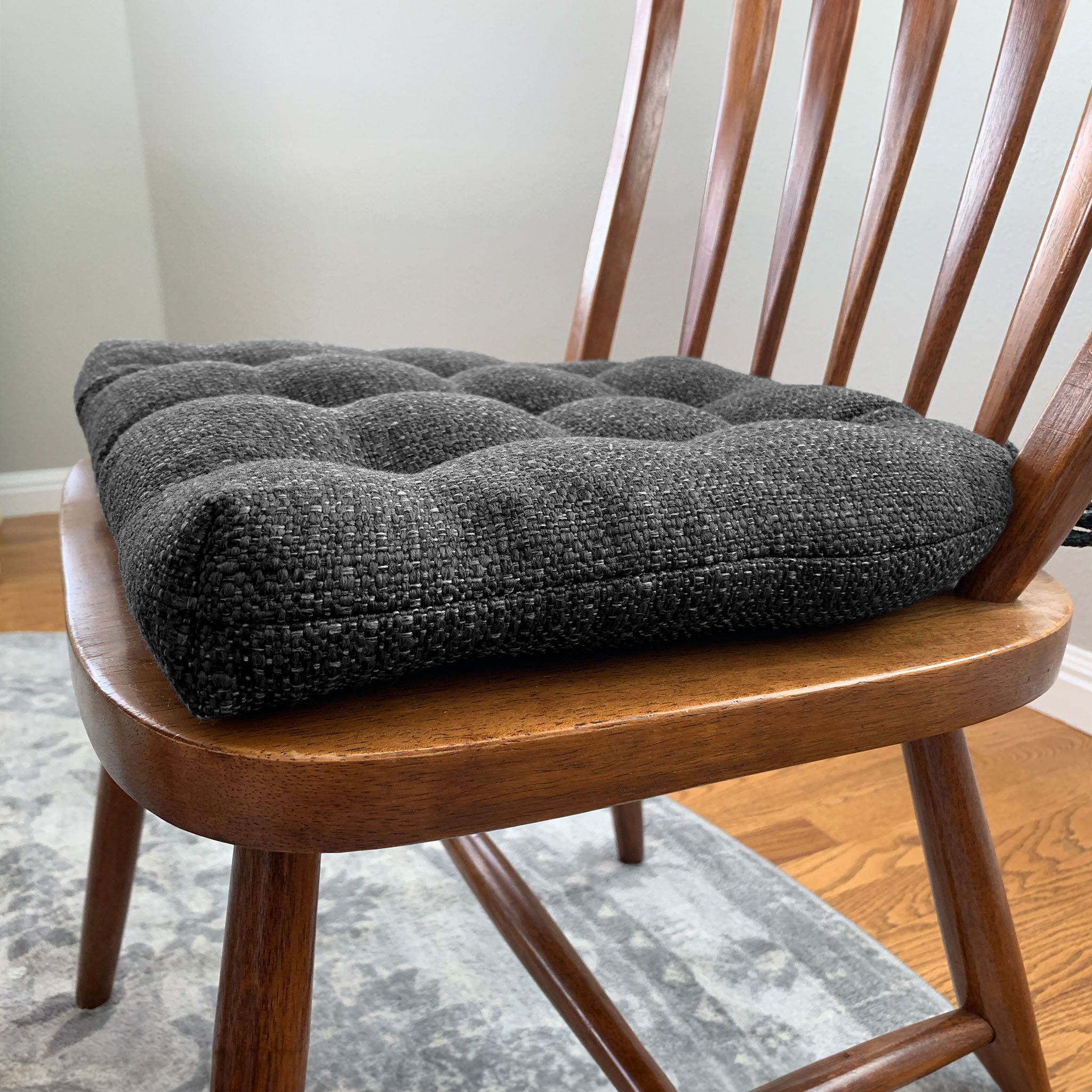 Charcoal best sale seat cushions