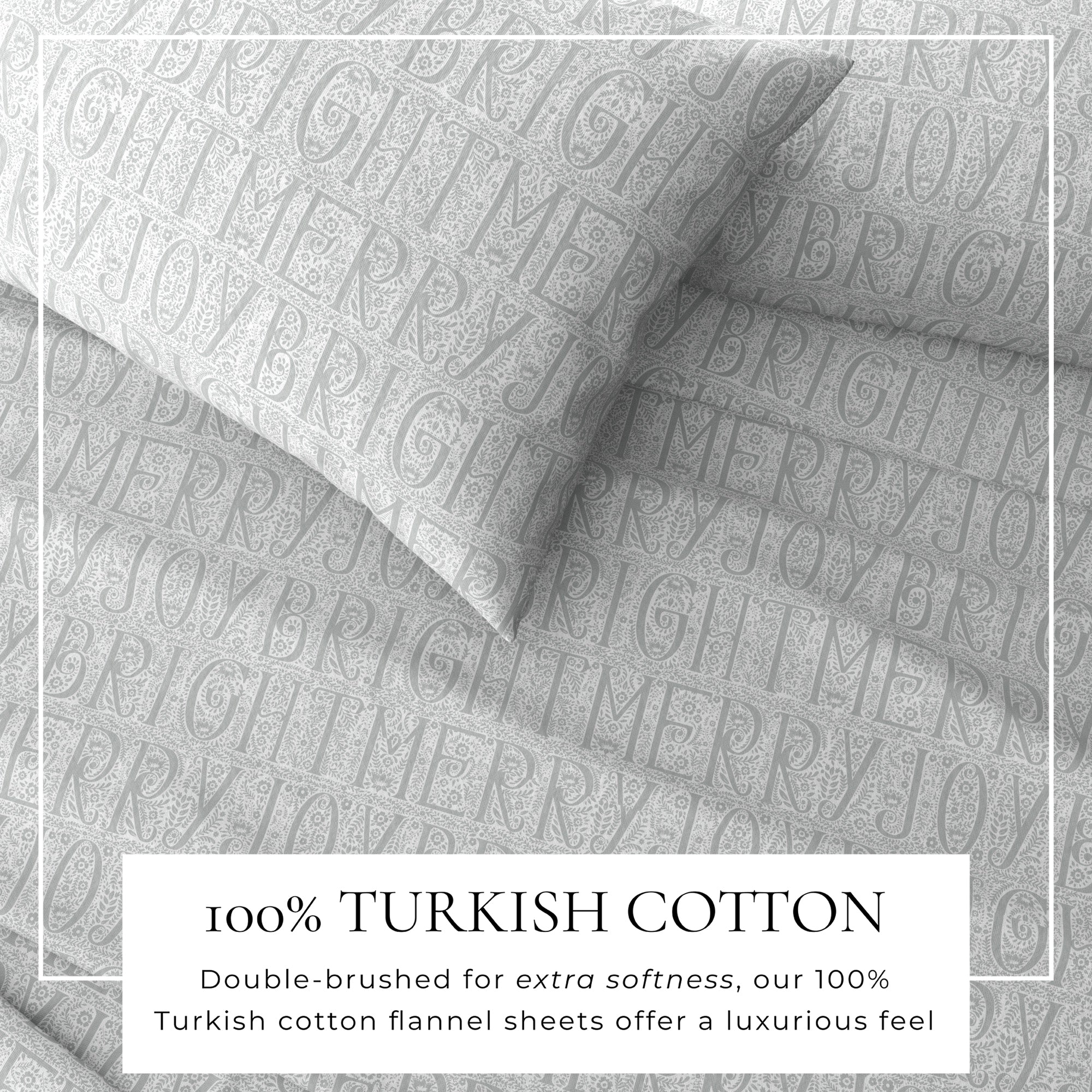 Turkish Cotton Flannel Sheet - Belle Collection