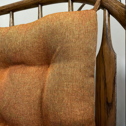 Hayden Pecan Rocking Chair Cushions - Latex Foam Fill