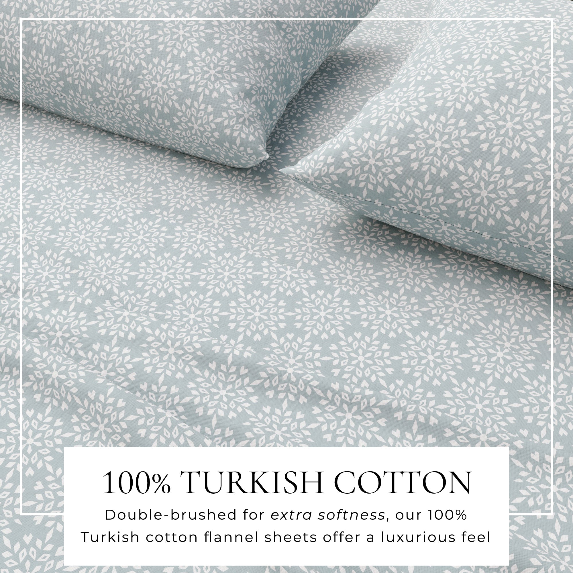 Turkish Cotton Flannel Sheet - Belle Collection