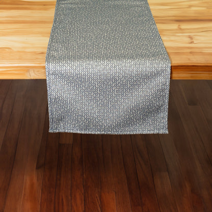 June Grey 72" Table Runner - Rectangle - Hemmed - Lined