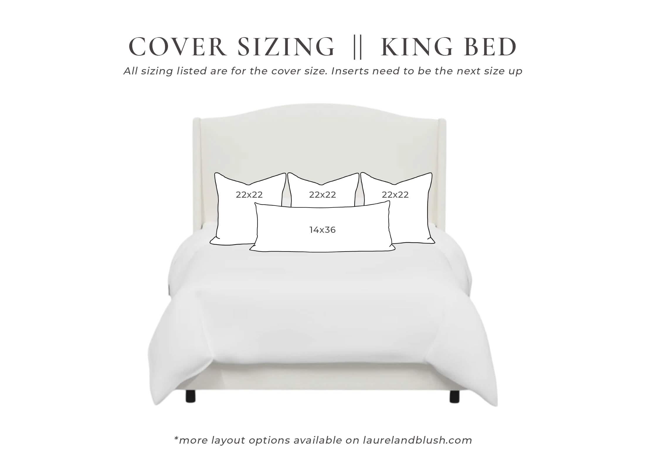 Knox Throw Pillow Cover - 18", 20"