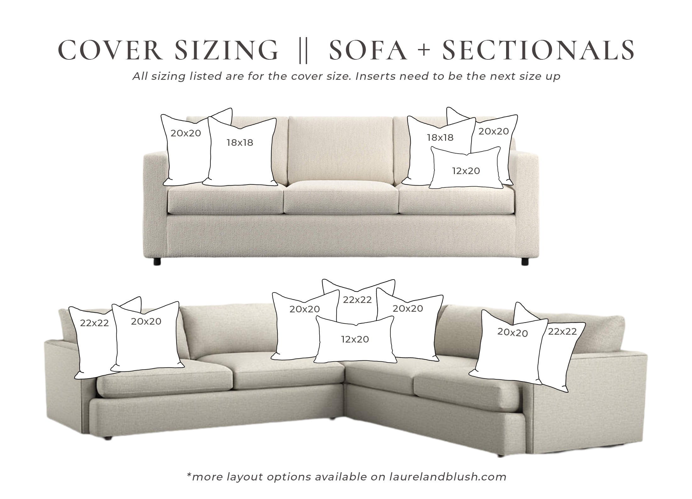 Saffron Throw Pillow Cover - 18", 20"
