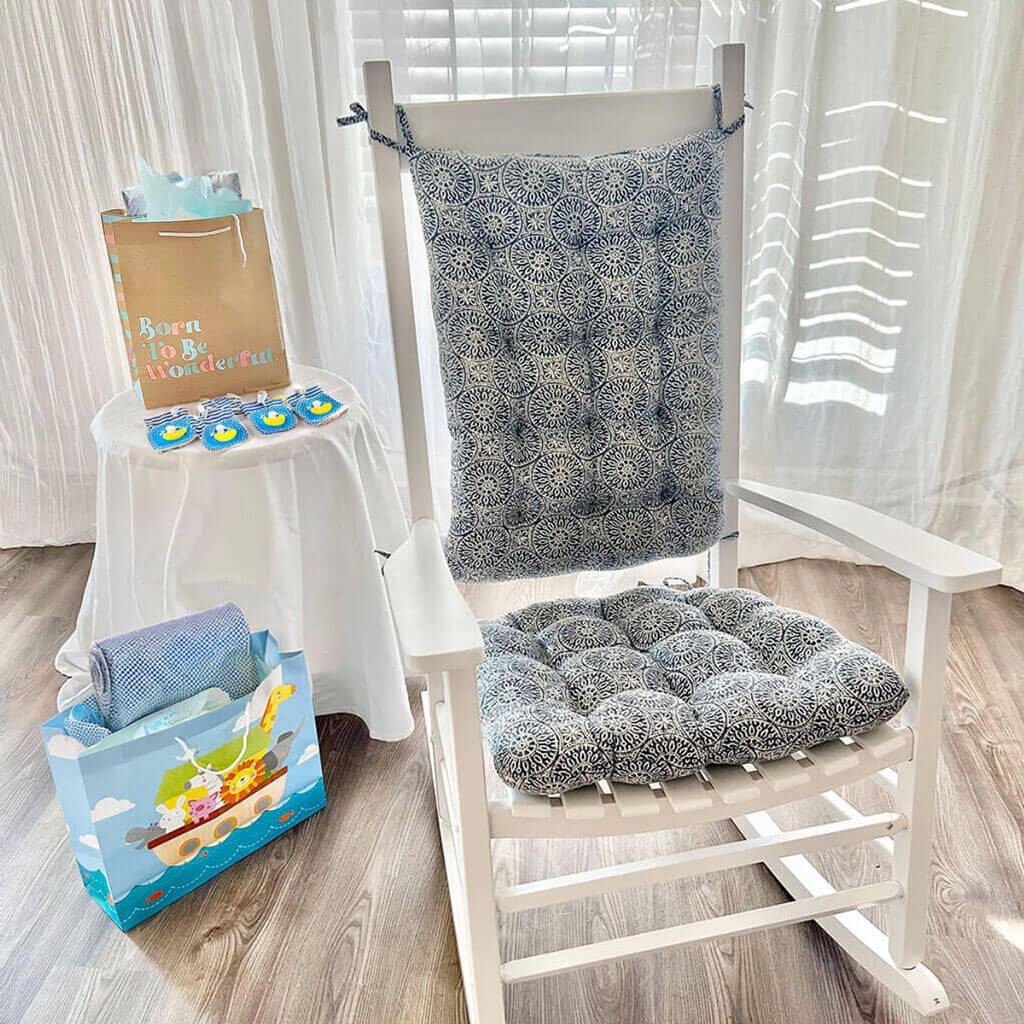 Baby rocking best sale chair cushions