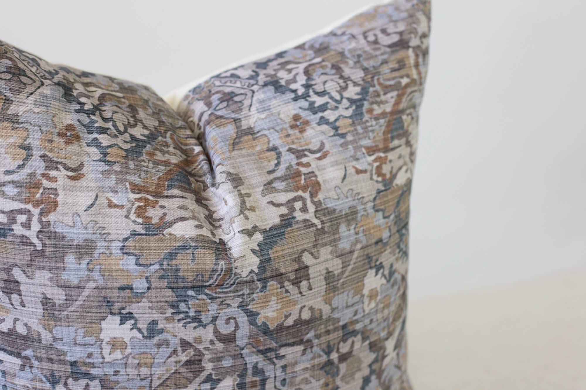 Saffron Throw Pillow Cover - 18", 20"
