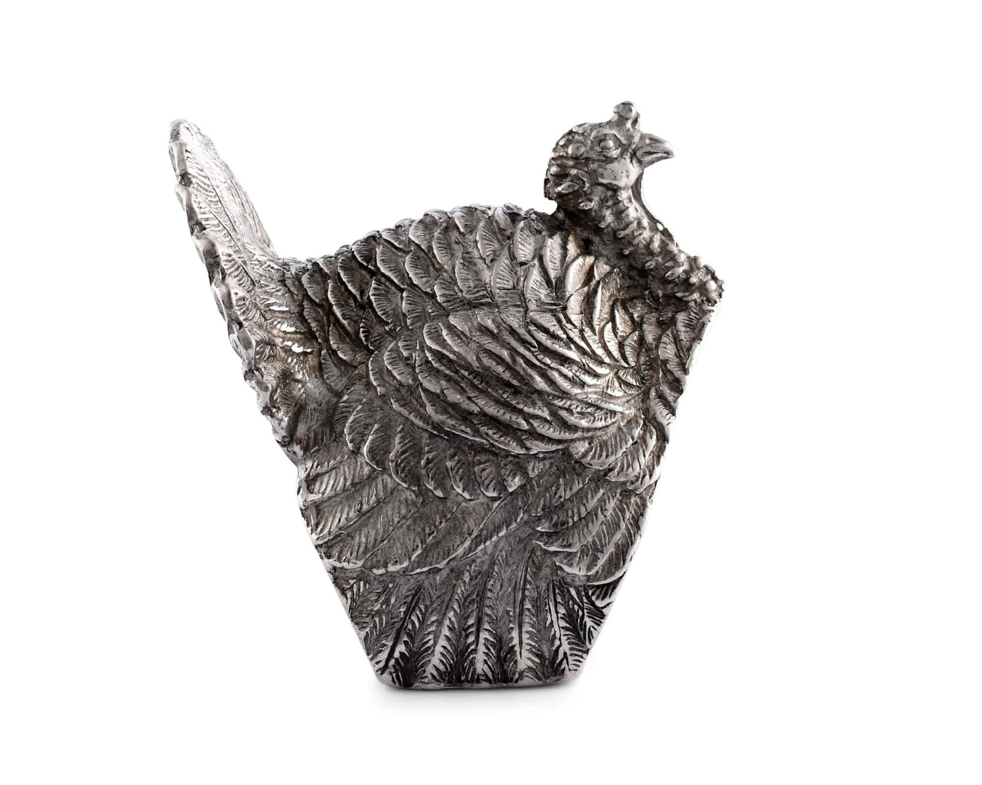 Turkey Napkin Ring - Pewter