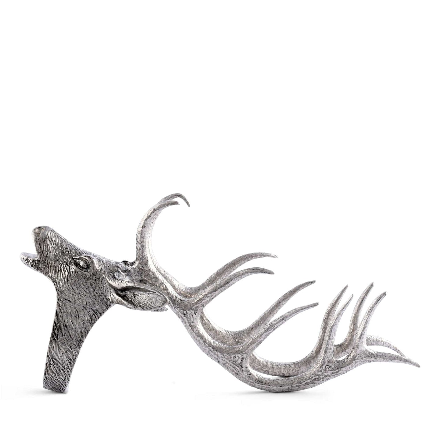 Elk Head Napkin Ring - Pewter Rustic Lodge Decor