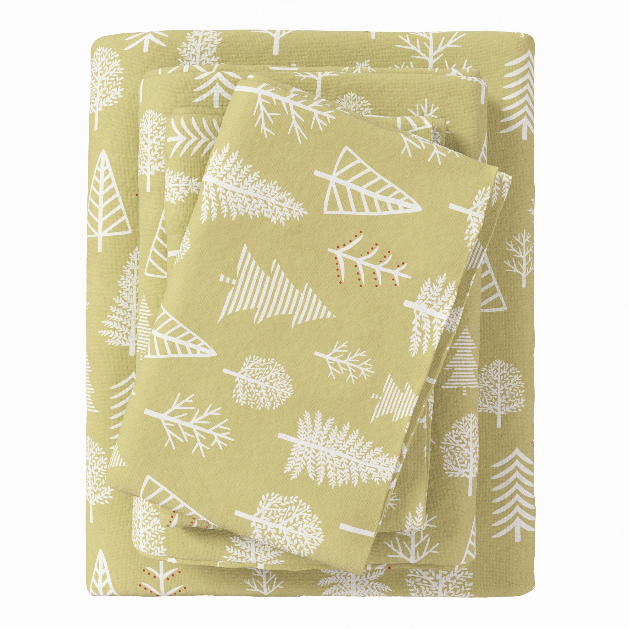 4-Piece Turkish Cotton Flannel Sheet - Lakeview Collection